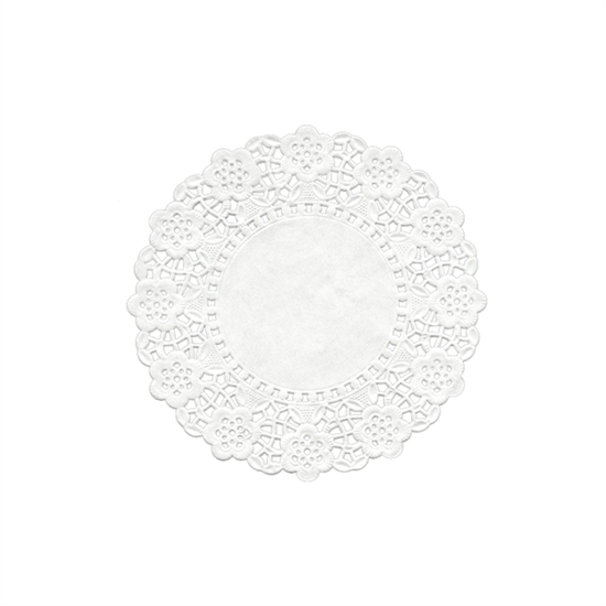 Picture of Swantex RD-55 White Round Doyley 5.5"